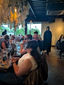 Binary pub Traitor banquet